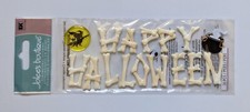 Jolee's Happy Halloween Bones Witch Scrapbooking Title Stickers