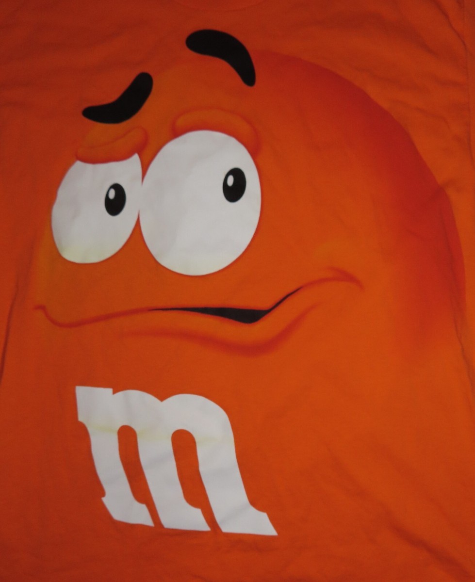 M & M's Candy ORANGE M&M Winking (LG) T-Shirt | eBay