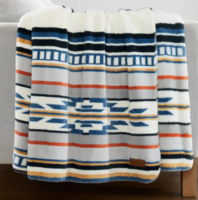 Pendleton Soft Plush Throw Saltillo Stripe 50