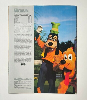 ウォルトディズニーワールド Walt Disney world 洋書 1979 ウォルトディズニーワールド Walt Disney world 洋書 1979