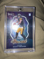 Panini 2025 Certified Rookie Will Howard #CRK-WHD Steelers Football Card. rookie card picture