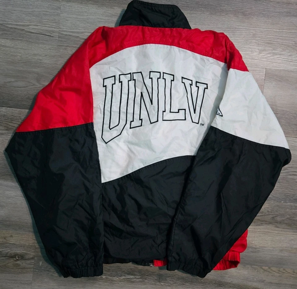 Vtg 90s Apex One Ole Miss Rebels Colonel Reb Jacket M 20x24 Windbreaker NCAA - Image 4 of 4