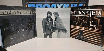 Star Wars ''The Making of'' Hardcover Book Trilogy by: J. W. Rinzler