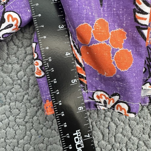 Original Wes and Willy Mens Clemson Tigers Vintage Floral Swim Trunks XL - Picture 5 of 11