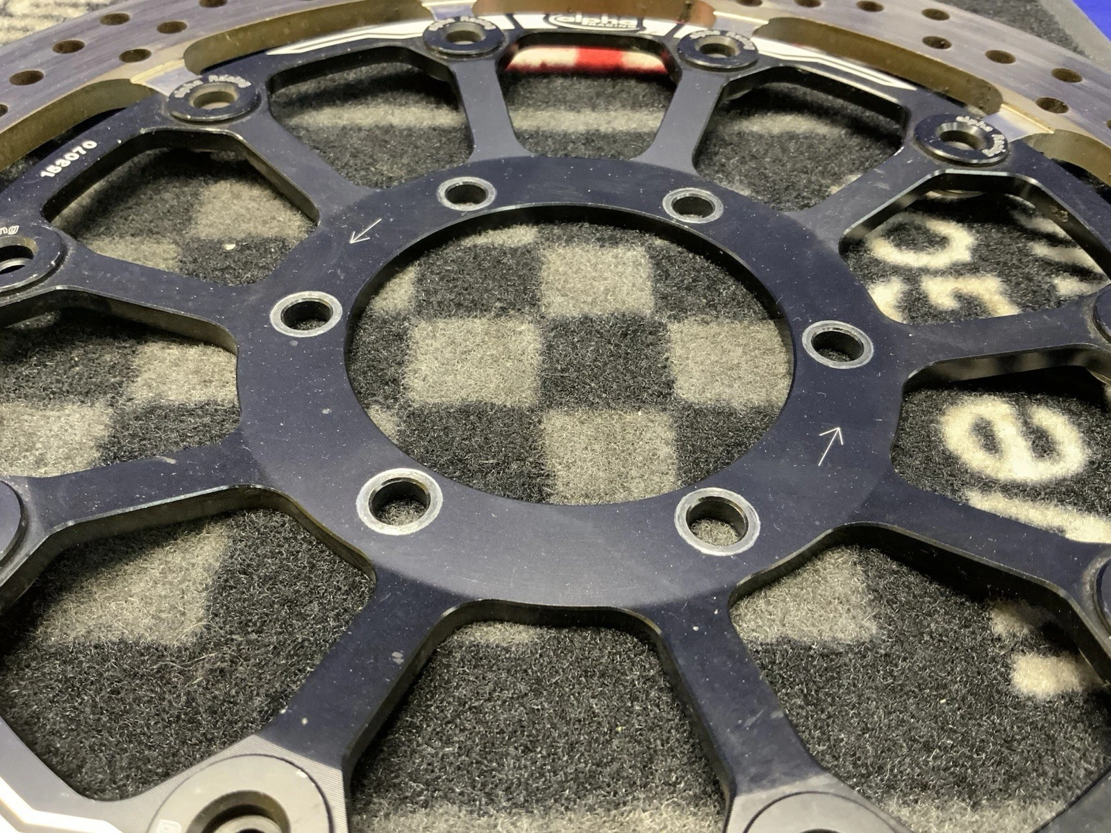 Alpha Racing Front Brake Rotor Set BMW S1000RR 2012-2018 3411A210T01