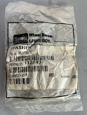 #ad #ad TORO Washer 2 Pack 112843 Genuine OEM $14.39