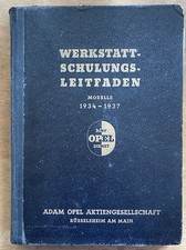 ADAM OPEL Werkstatt-Schulungs-Leitfaden Model...