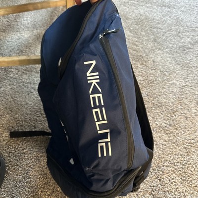 Nike Hoop Elite Max Air Basketball Backpack Blue & Black 3 Tri Zipper  Design | eBay