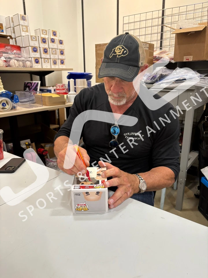 Funko Pop firmado autografiado por Bill Goldberg #36 WWE WCW CERTIFICADO DE AUTENTICIDAD JSA Foto 3 de 3