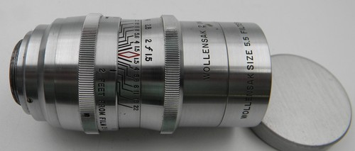 Wollensak 4 inch 102 mm Raptar C-Mount F/4.5