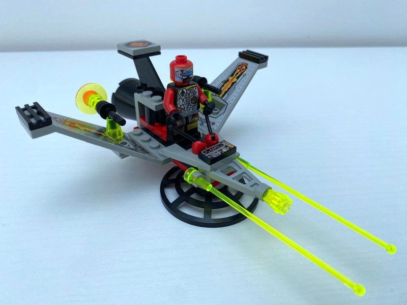 LEGO System Vintage 6836 V-Wing Fighter 100% Complete  1997