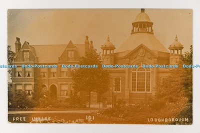 C031585 Loughborough Kostenlose Bibliothek Leics RP