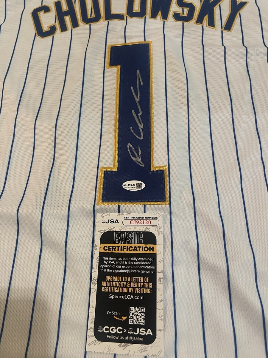 Roch Cholowsky Signed Autograph UCLA Baseball Jersey #1 Pick 2026