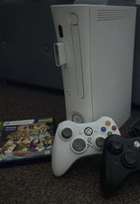 Microsoft Xbox 360 PAL White 250GB Console Bundle w/ 2 Controllers, PS & Games