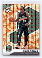 2020-21 Panini Mosaic Reactive Orange #133 DeMar DeRozan San Antonio Spurs