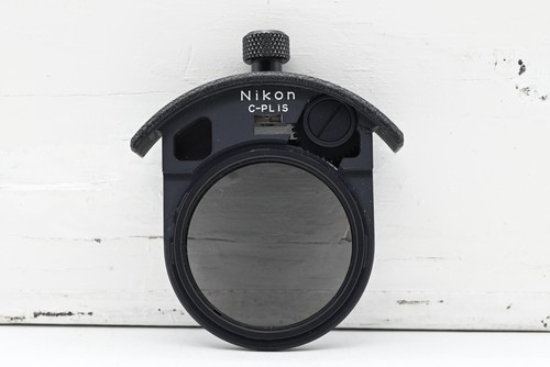 Nikon C-PL1S 39mm Circular Polarizer Drop-In Filter #158
