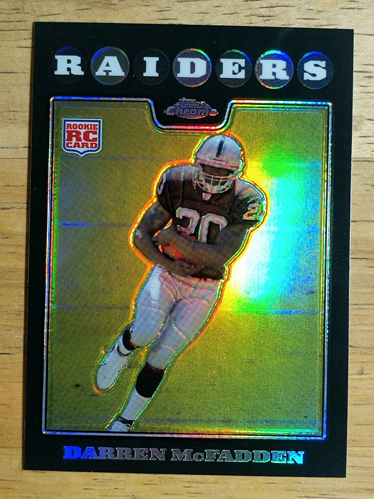 2008 Topps Chrome Refractors #TC181 Darren McFadden