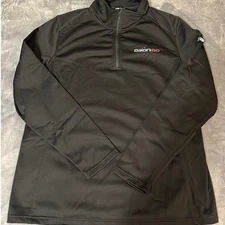 The North Face Womens XXL Black Orion80 1/2 Zip Pullover Fleece Jacket Shirt