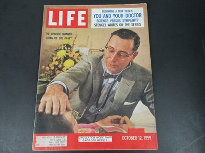 LIFE Magazine October 12 1959 You and Your Doctor Series Medical VTG