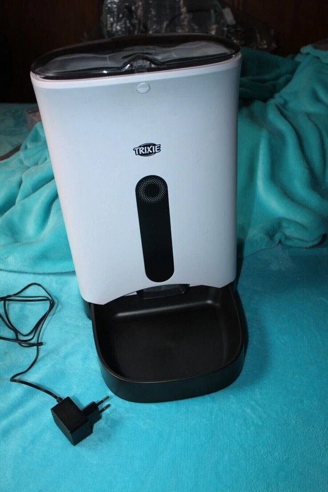 Trixie Futterautomat TX8 weiß 4,3 Liter Trockenfutter unbenutzt 24 x 38 x 19 cm - Bild 4 von 4