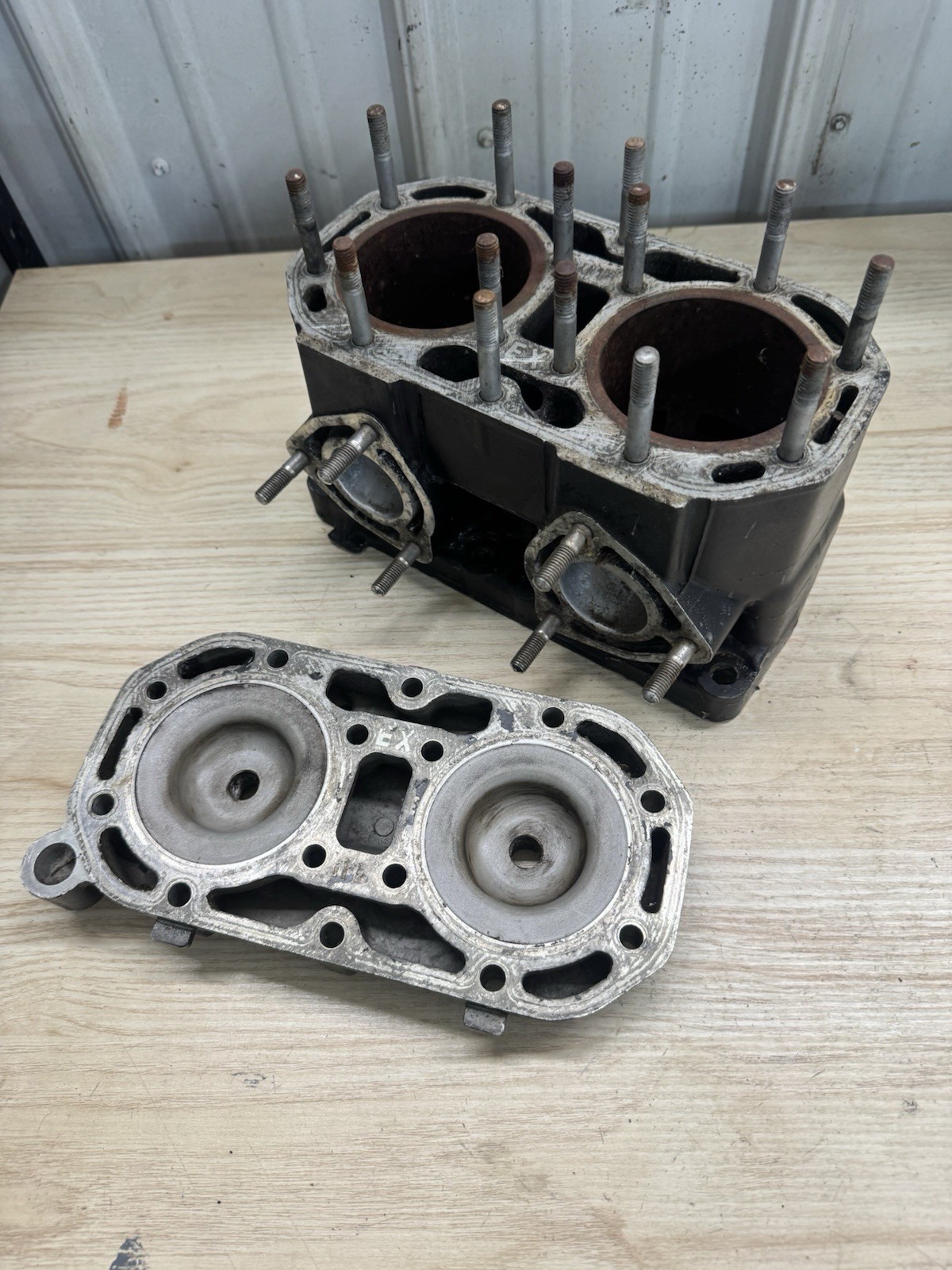 Kawasaki 650 Jet Ski Cylinder 650sx X2 X-2 TS SC Jetmate Jetski Jet Ski Head