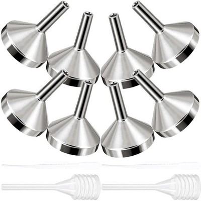  Winziger Trichter Mini-metalltrichter Flaschenübertragungstrichter