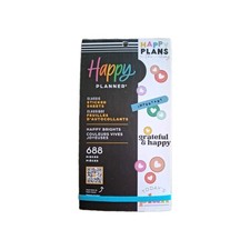 Happy Planner 2026 Happy Brights Value Pack Planner Stickers 688 Pcs New