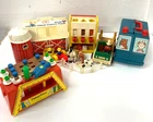 Vintage Fisher Price Farm Toys Playskool Pet Hospital Tool Set Play Lot