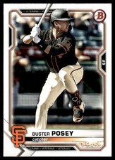 Buster Posey 2021 Bowman 5x7 #6 Giants MLB READ FREE SHIPPING AutographDen