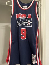 Mitchell & Ness M&N Michael Jordan USA Basketball 1992 Authentic Jersey 44 Large