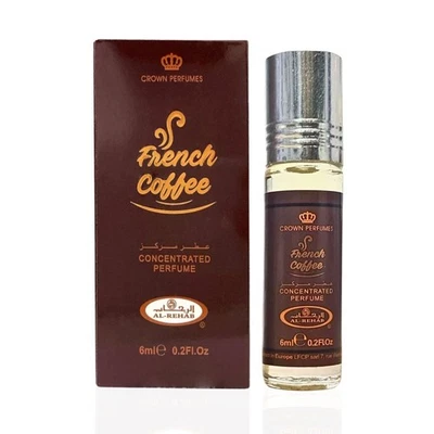 AL REHAB Al-Rehab French Coffee 6ml Misk Parfum Duft Parfümöl für HERREN & DAMEN Scent
