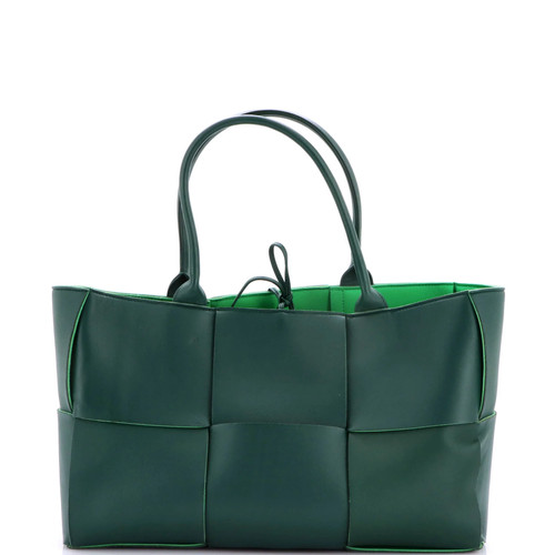 Bottega Veneta Arco Tote Maxi Intrecciato Leather Medium