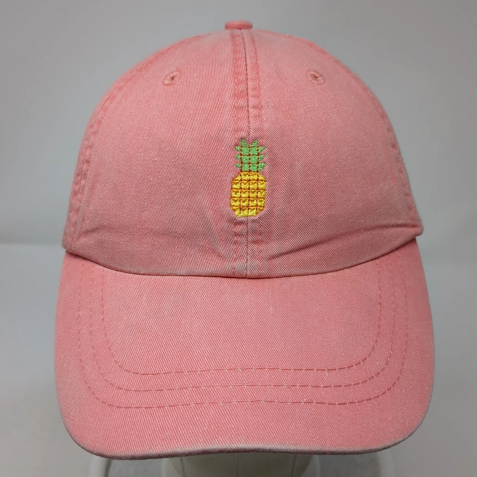 Gorra de Béisbol Rosa Talla Única Bordada Adams Vidrio Piña Animales Slideback Foto 2 de 4