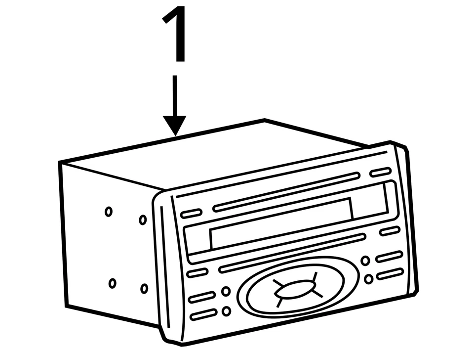 Audio Equipment Radio Display And Receiver Fits 08-14 SCION XB 1705768 Foto 4 de 4