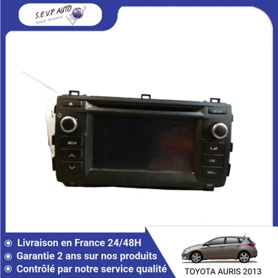 🇫🇷 AUTORADIO TOYOTA AURIS ➤8614002010 ♻️ - Photo 1/2