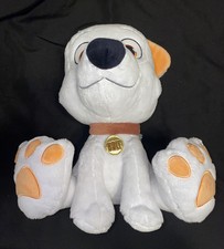 Disney Store Bolt Big Feet Collection Soft Plush Stuffed Animal Dog