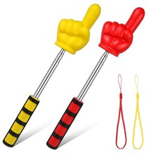 2 Pcs Telescopic Hand Pointer Sticks With Soft Grip For Classroom Use