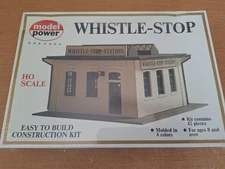 HO Scale WHISTLE STOP STATION 'SEALED' Model Power Kit #444