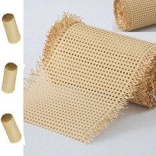 PE Rattan Webbing Roll Chair Cane Repair Mesh Furniture Cabinet 40cm 1M 3M