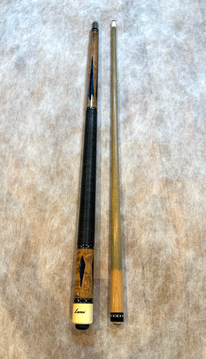 Lucasi Buddy Hall XXIV Pool Cue 5/16-18 Piloted Joint 19.2oz