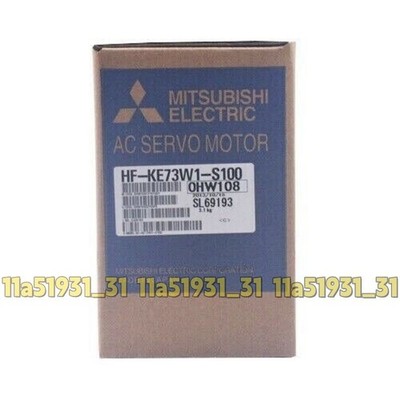 HF-KE73W1-S100 1PCS NEW   AC SERVO MOTOR HF-KE73W1-S100 *yt