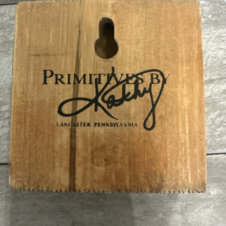 Primitive Block Sign - "Nope Not Today" Sleepy Dog Lover Desk Shelf Sitter Art - Image 2 of 4