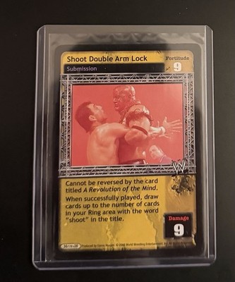 2006 COMIC IMAGES WWE RAW DEAL GREAT AMERICAN BASH #30/170 SHOOT DOUBLE ARM LOCK