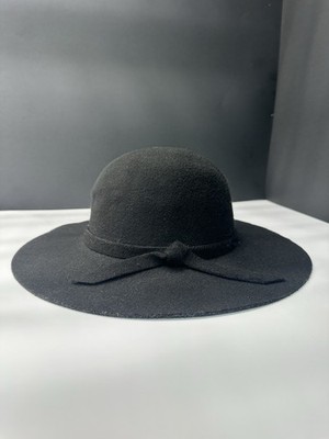 Baileys And Blossoms Women s Black felt floppy hat