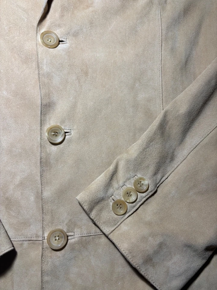 Blazer en Daim Armani Collezioni - Photo 4/4