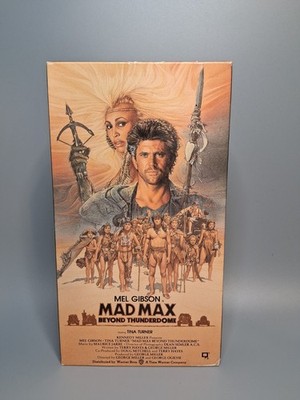 Mad Max Beyond Thunderdome - VHS 1985 - Mel Gibson 