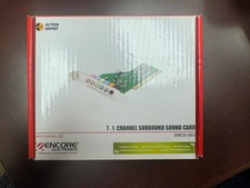 ENCORE ENM232-8VIA 7.1 Channels 24-bit 96KHz PCI Interface Surround Sound Card