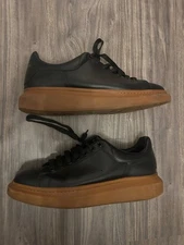Authentic Alexander McQueen Black sneakers  Size 48