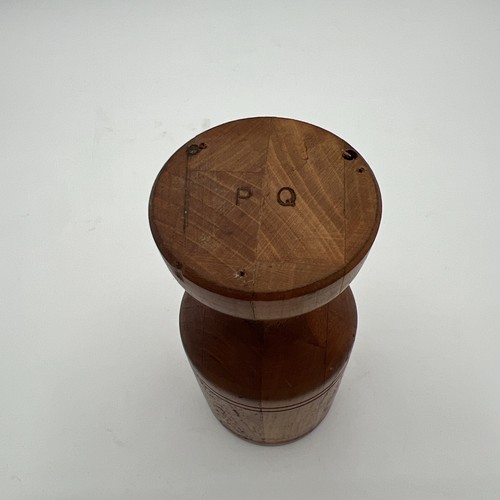 vintage wooden cup HOME DECOR FARMHOUSE Chalice - Picture 3 of 4