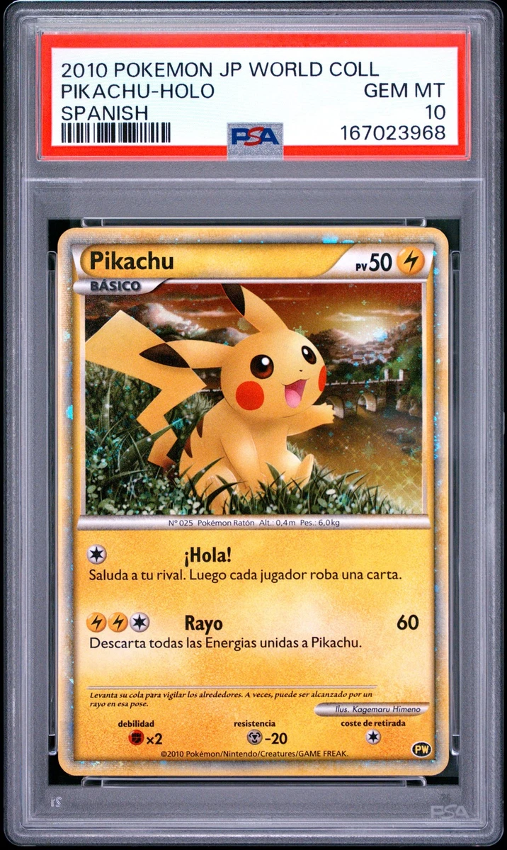 Pikachu Pokémon TCG Individual Collectible Card Game Cards in
